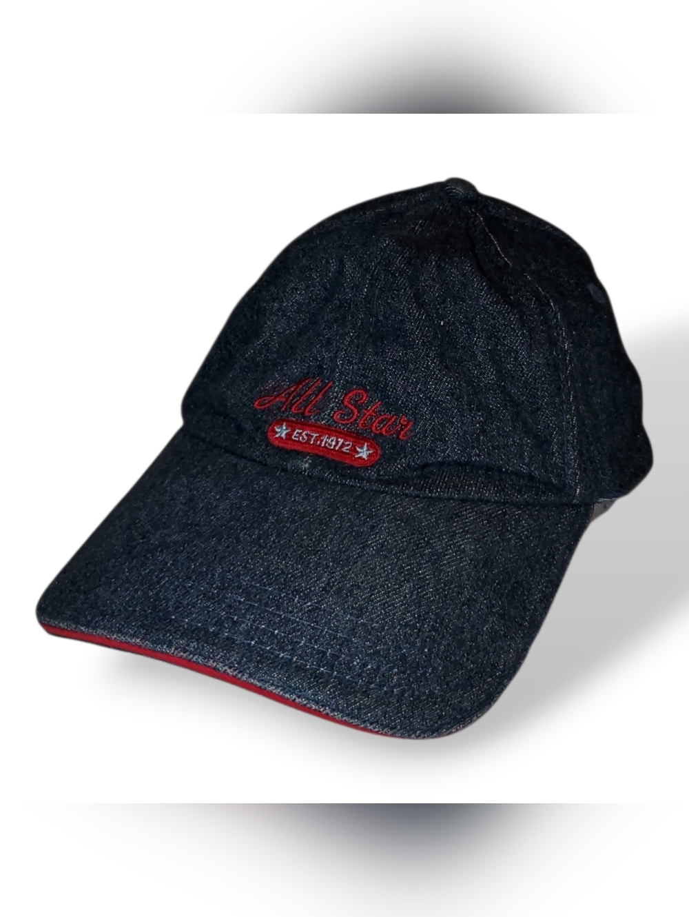 Faded Glory Blue Denim Cap - Strapback